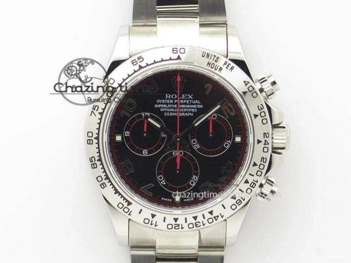 MiroTime 1225 Daytona 116519 QF 1:1 Best Edition Black Grey Dial on Oysterflex Strap SH4130 V11（Gain Weight） Classic 169